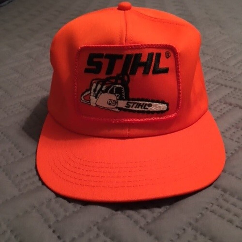 VINTAGE STIHL CHAINSAW HAT